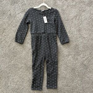 NWT Gap Polka Dot Jumpsuit Size 3T